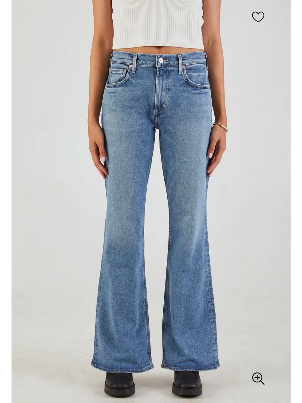 Citizens of Humanity Light Blue Isola Flare Jeans